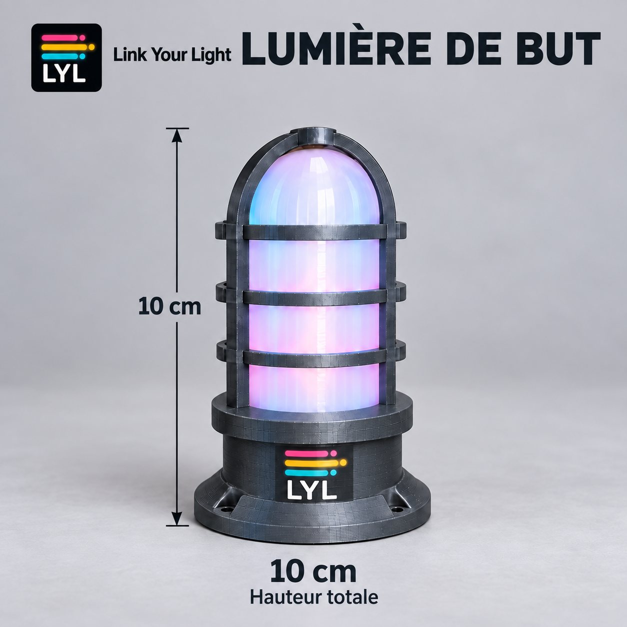 Lumière de but 10 cm