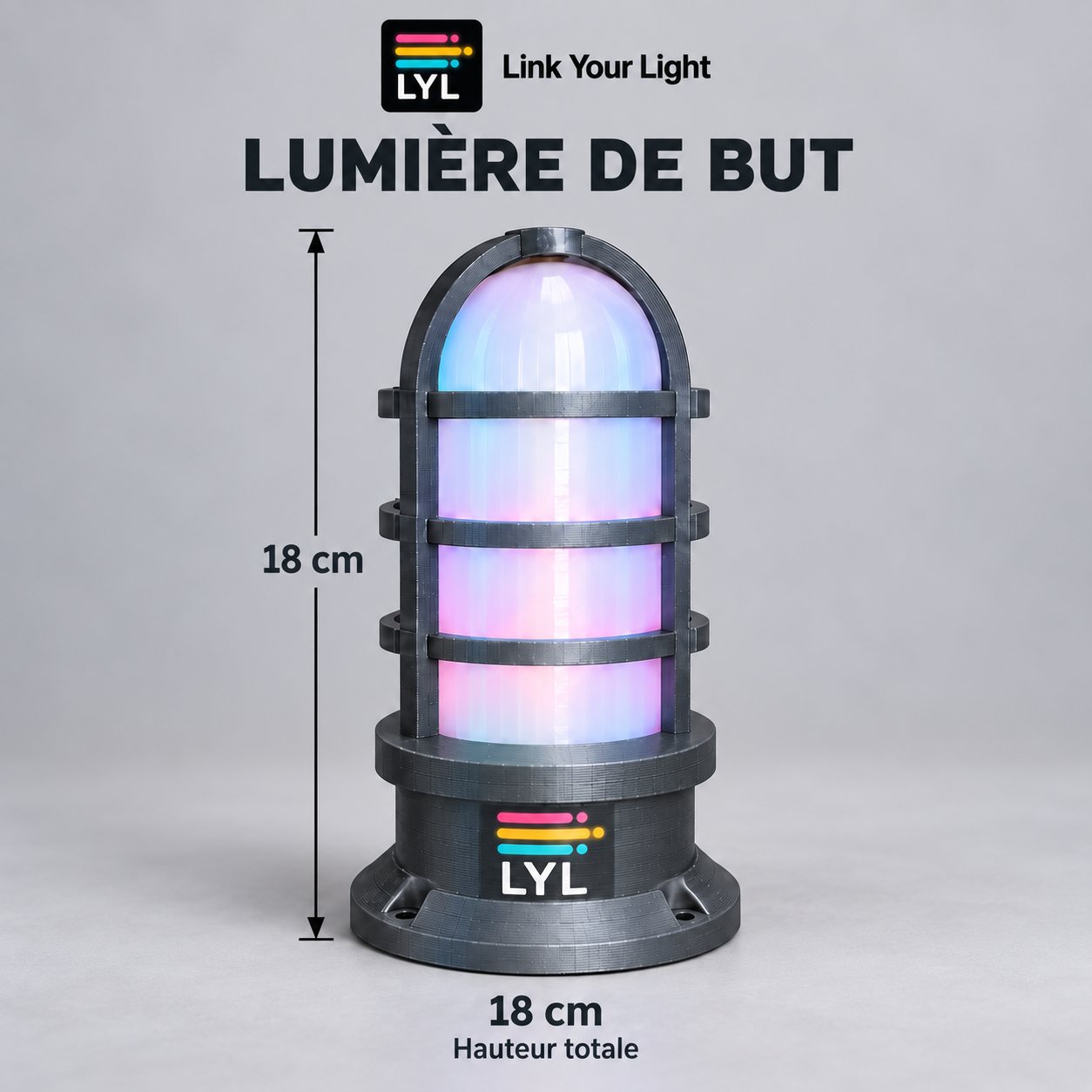 Lumière de but 18 cm